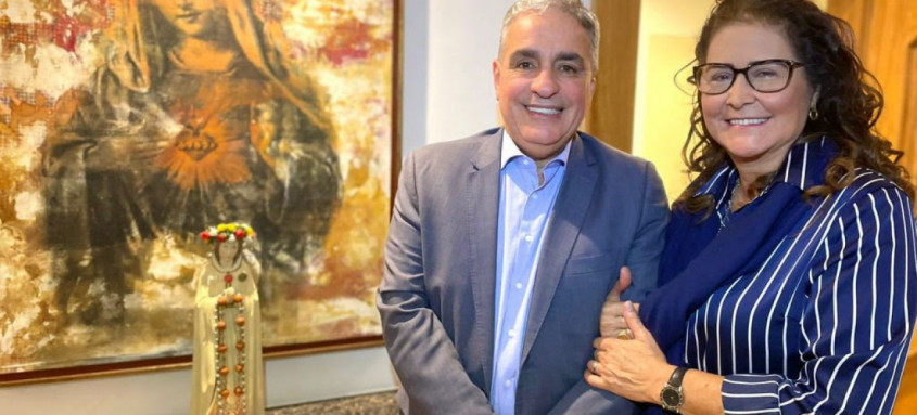 André Ceciliano e Joana