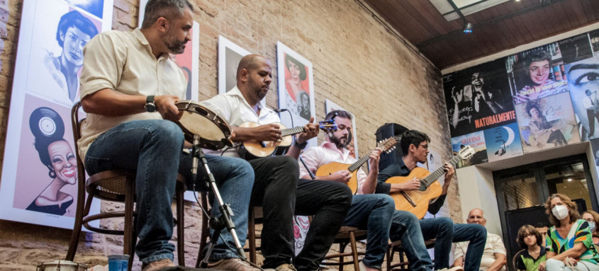 Quarteto é formado por Paulinho Bandolim, Leo Fernandes, Phelipe Ornellas e Diogo Barreto