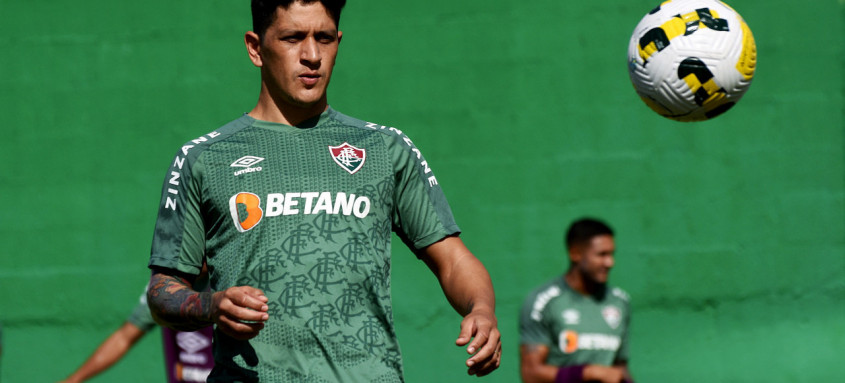 Germán Cano, artilheiro do Fluminense no ano, está confirmado para o importante duelo desta noite no Maracanã