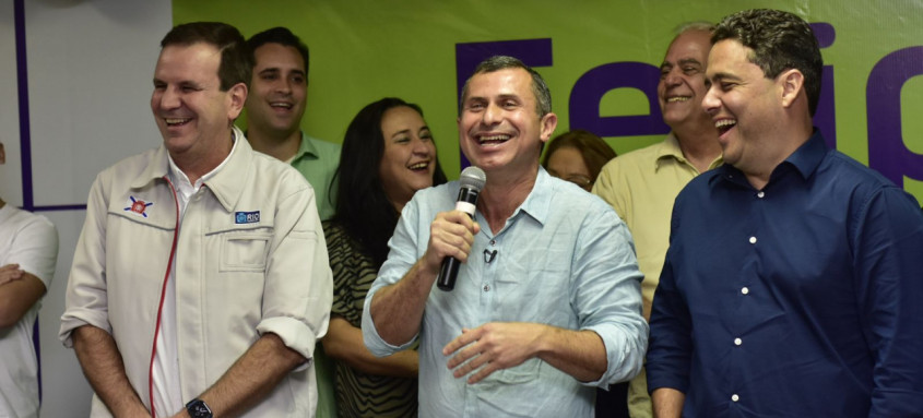 Felipe Peixoto (PSD) vai concorrer a uma vaga no Congresso e disse que a Linha 3 do Metrô será uma de suas prioridades - Foto: Divulgação Felipe Peixoto (PSD) vai concorrer a uma vaga no Congresso e disse que a Linha 3 do Metrô será uma de suas prioridades