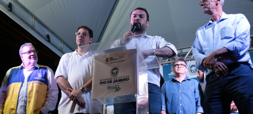 Parceria com Prefeitura garante investimentos e melhorias para a população
- Foto: Renan Otto/Prefeitura de São Gonçalo Parceria com Prefeitura garante investimentos e melhorias para a população