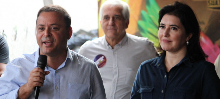 No último final de semana dirigentes do partido Cidadania que se mobilizaram em torno da presença da senadora no Rio