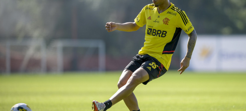 Volante João Gomes, que cumpriu suspensão na semana passada na Colômbia, volta hoje ao time titular do Flamengo