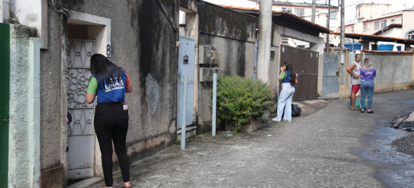 Estão sendo mapeados áreas de despejo irregular e qualidade da coleta