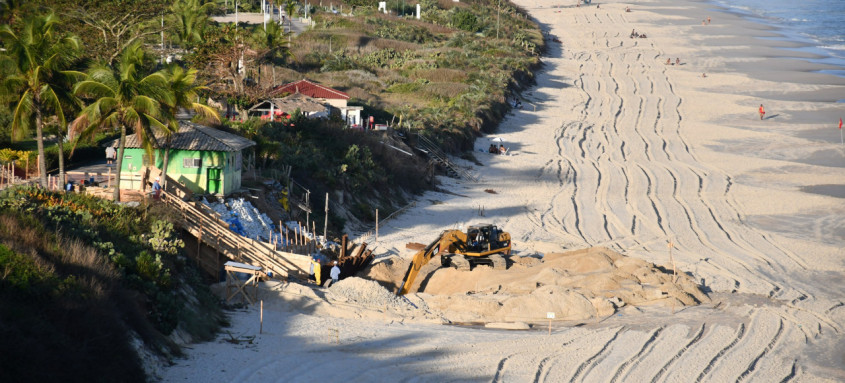 Investimento de R$ 10,6 milhões vai gerar melhorias e proteger o calçadão e quiosques dos impactos das ressacas - Foto: Bruno Eduardo Alves/Prefeitura de Niterói Investimento de R$ 10,6 milhões vai gerar melhorias e proteger o calçadão e quiosques dos impactos das ressacas
