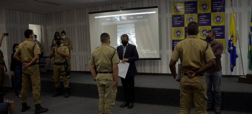 Processo seletivo visa preencher as vagas para completar efetivo máximo de mil agentes na corporação do município - Foto: Bruno Eduardo Alves Processo seletivo visa preencher as vagas para completar efetivo máximo de mil agentes na corporação do município