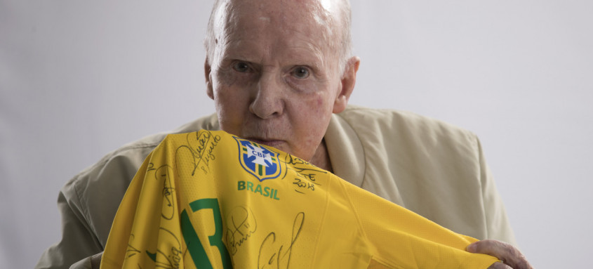 Ex-jogador e técnico da Seleção Brasileira, Zagallo completará 91 anos de idade no próximo dia 9 de agosto - Foto: Lucas Figueiredo / CBF Ex-jogador e técnico da Seleção Brasileira, Zagallo completará 91 anos de idade no próximo dia 9 de agosto