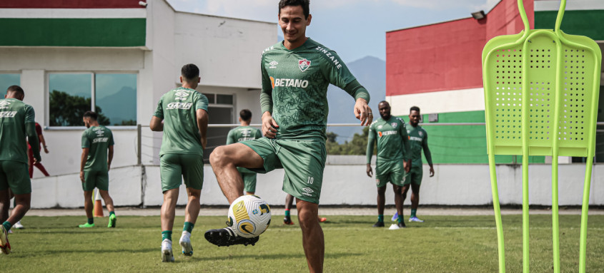 Atravessando seu melhor momento no clube, o apoiador Paulo Henrique Ganso está confirmado no jogo desta noite - Foto: Marcelo Gonçalves / Fluminense Atravessando seu melhor momento no clube, o apoiador Paulo Henrique Ganso está confirmado no jogo desta noite