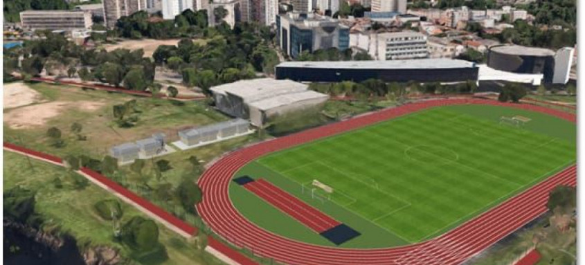 Prefeitura de Niterói vai investir R$ 14 milhões nas obras da pista de atletismo no Campus do Gragoatá da UFF - Foto: Reprodução Prefeitura de Niterói vai investir R$ 14 milhões nas obras da pista de atletismo no Campus do Gragoatá da UFF