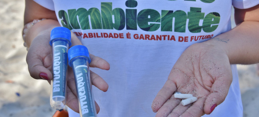 Iniciativa da Secretaria de Cidade Sustentável aconteceu na Praia de Ponta Negra durante a edição do programa Maricá+Verde
- Foto: Divulgação Iniciativa da Secretaria de Cidade Sustentável aconteceu na Praia de Ponta Negra durante a edição do programa Maricá+Verde