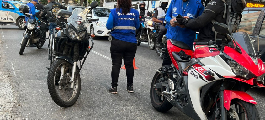 No primeiro dia na cidade, foram feitas duas operações na Alameda São Boaventura
