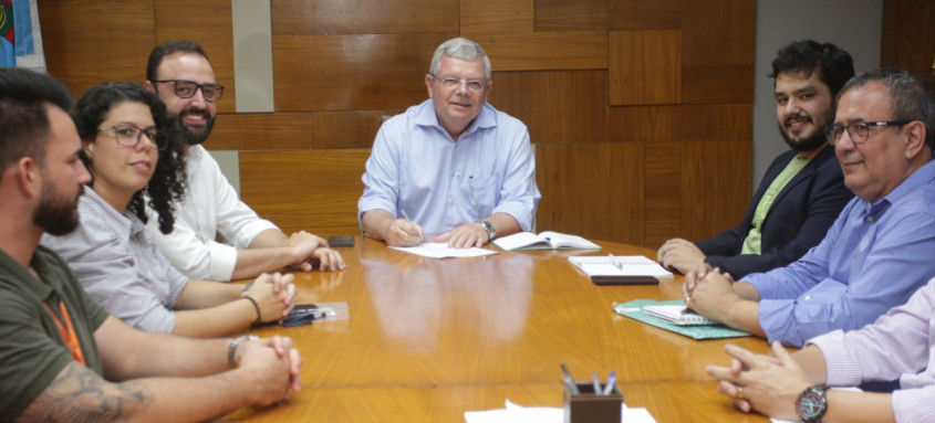 Meta do Município é chegar a 120 quilômetros de malha cicloviária em toda a cidade até 2024
- Foto: Lucas Benevides / Prefeitura de Niterói Meta do Município é chegar a 120 quilômetros de malha cicloviária em toda a cidade até 2024