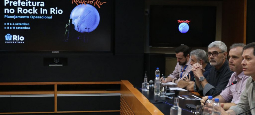 Prefeitura do Rio apresentou nesta quarta o plano operacional para o Rock in Rio - Foto: Tânia Rêgo / Agência Brasil Prefeitura do Rio apresentou nesta quarta o plano operacional para o Rock in Rio