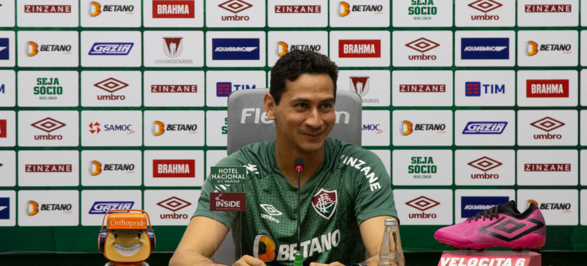 Paulo Henrique Ganso concedeu entrevista coletiva ontem onde falou sobre atual momento tricolor no Brasileirão - Foto: Marcelo Gonçalves / Fluminense Paulo Henrique Ganso concedeu entrevista coletiva ontem onde falou sobre atual momento tricolor no Brasileirão