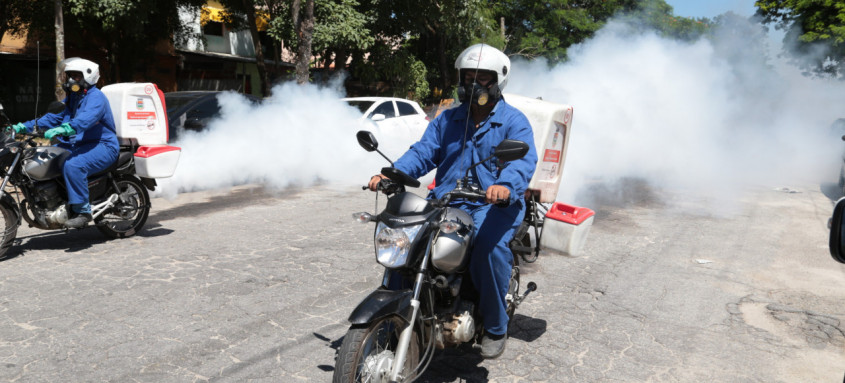 Vigilância Ambiental percorre 31 localidades esta semana
- Foto: Renan Otto/Prefeitura de São Gonçalo Vigilância Ambiental percorre 31 localidades esta semana