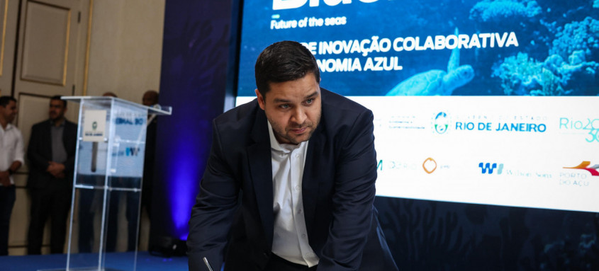Governador em Exercício, Thiago Pampolha anuncia investimentos em inovação para o meio ambiente - Foto: Divulgação Governador em Exercício, Thiago Pampolha anuncia investimentos em inovação para o meio ambiente