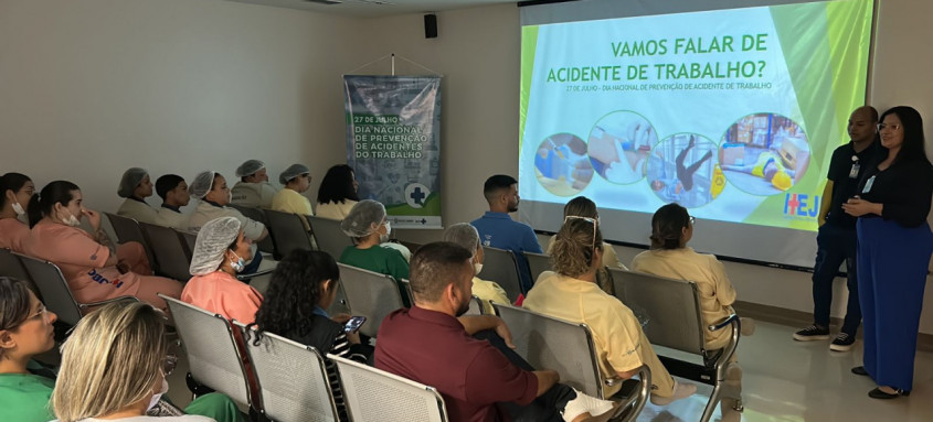 Especialista em segurança do trabalho reforçou cuidados aos profissionais 
