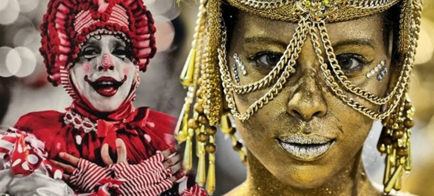 Acervo destaca sorrisos de euforia, lágrimas, além de detalhes das maquiagens e do figurino de quem faz o carnaval acontecer - Foto: Divulgação Acervo destaca sorrisos de euforia, lágrimas, além de detalhes das maquiagens e do figurino de quem faz o carnaval acontecer