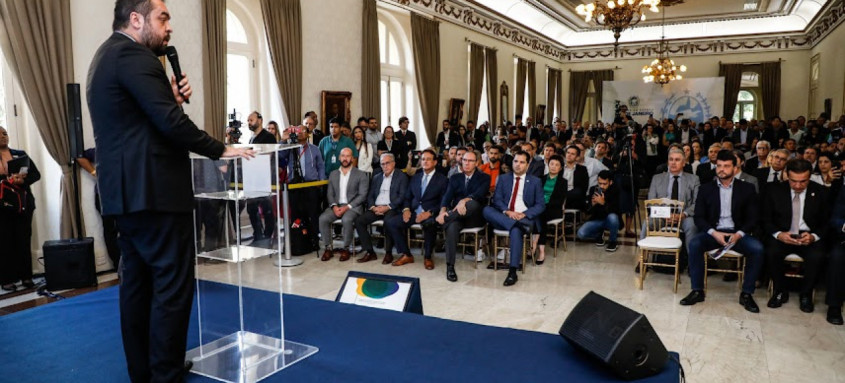 Governador Cláudio Castro participou da abertura, no Palácio Guanabara