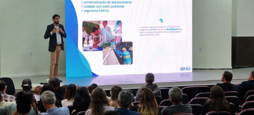Evento aborda os caminhos para a universalização do saneamento