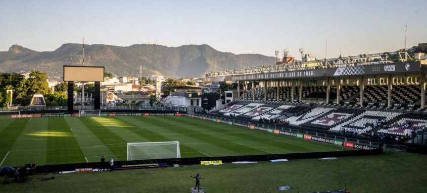 Último jogo com público em São Januário foi no dia 22 de junho, na derrota para o Goiás pelo Brasileirão - Foto: Daniel Ramalho / Vasco Último jogo com público em São Januário foi no dia 22 de junho, na derrota para o Goiás pelo Brasileirão