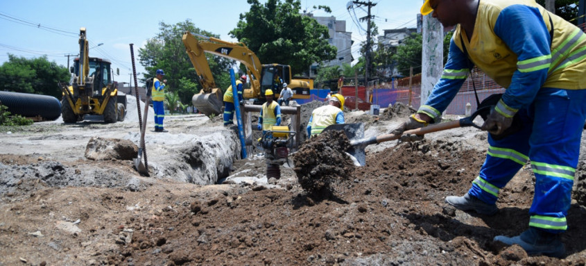 Obras do MUVI vai beneficiar mais de 120 mil passageiros em São Gonçalo - Foto: Rafaela Cassiano / Secretaria das Cidades Obras do MUVI vai beneficiar mais de 120 mil passageiros em São Gonçalo