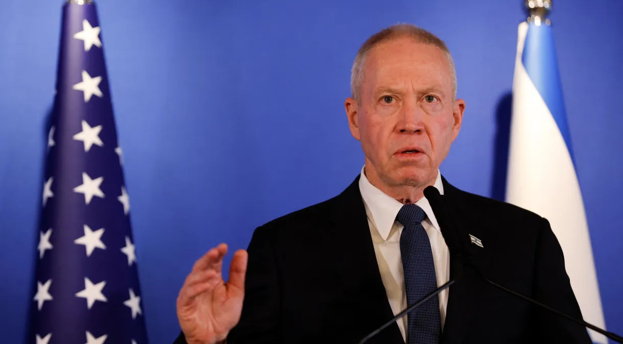 Yoav Gallant, ministro da Defesa de Israel
