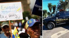 Os venezuelanos participaram de um referendo que aprovou a anexação de parte do território guianense pela Venezuela. Marcelo Camargo/Agência Brasil | REUTERS/Leonardo Fernandez Viloria