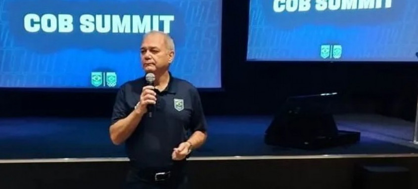 Paulo Wanderley, presidente do COB, durante evento no Rio de Janeiro