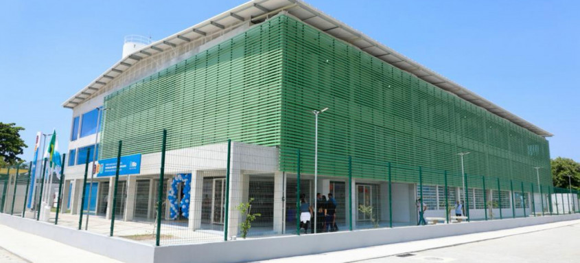 O GET Professora Ignezita Monteiro Dantas irá atender a 840 crianças - Foto: Rafael Catarcione/Prefeitura do Rio O GET Professora Ignezita Monteiro Dantas irá atender a 840 crianças