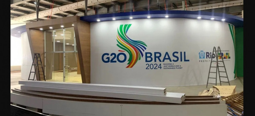 Encontro entre chanceleres dos países com as economias do mundo acontece na Marina da Glória, no Rio de Janeiro
- Foto: Divulgação Encontro entre chanceleres dos países com as economias do mundo acontece na Marina da Glória, no Rio de Janeiro
