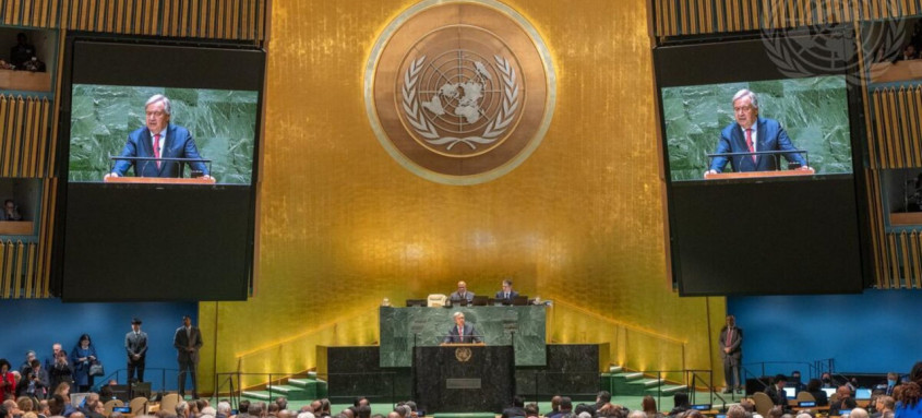 Conselho de Segurança da ONU aprovou nesta segunda-feira um cessar-fogo temporário em Gaza - Foto: Divulgação Conselho de Segurança da ONU aprovou nesta segunda-feira um cessar-fogo temporário em Gaza