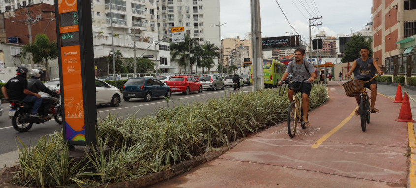 Novo totem integra sistema Contabike e já está em operação com outros nove contadores em pontos da cidade