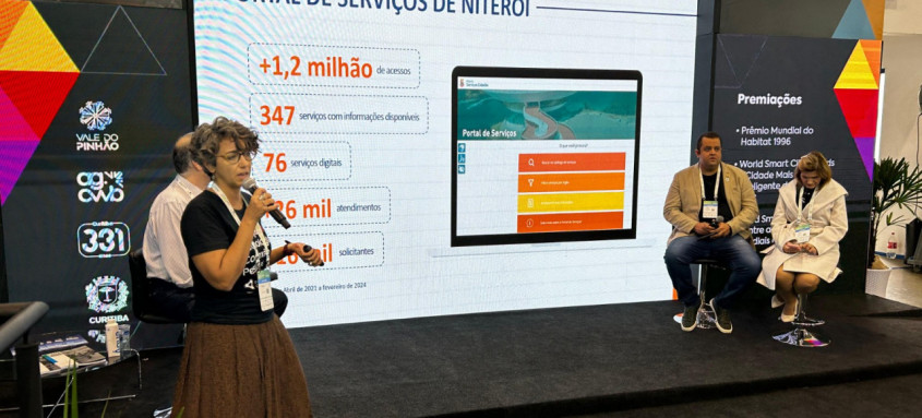 No Smart City Expo Curitiba foram apresentadas iniciativas pioneiras de governo digital em Niterói - Foto: Divulgação No Smart City Expo Curitiba foram apresentadas iniciativas pioneiras de governo digital em Niterói