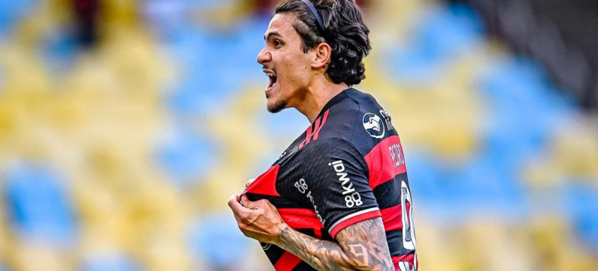 Embalado pela excelente fase do artilheiro Pedro, Fla estreia na Libertadores - Foto: Marcelo Cortes/Flamengo Embalado pela excelente fase do artilheiro Pedro, Fla estreia na Libertadores