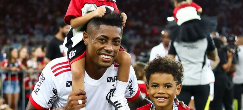Bruno Henrique levantou mais um título com a camisa do Flamengo