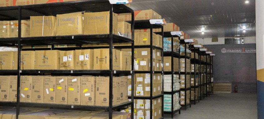 Novo centro tem como principal objetivo o armazenamento e a distribuição de medicamentos e insumos para as unidades de saúde de Itaboraí - Foto: Divulgação Novo centro tem como principal objetivo o armazenamento e a distribuição de medicamentos e insumos para as unidades de saúde de Itaboraí