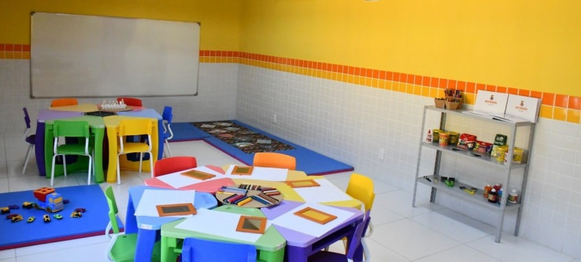 Unidade de Educação Infantil em Jurujuba é a 27º escola inaugurada em Niterói nos últimos 12 anos - Foto: Divulgação Unidade de Educação Infantil em Jurujuba é a 27º escola inaugurada em Niterói nos últimos 12 anos