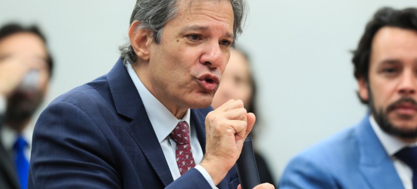 Ministro da Fazenda, Fernando Haddad, participou da audiência pública na Comissão de Finanças e Tributação da Câmara dos Deputados - Foto: Lula Marques/Agência Brasil Ministro da Fazenda, Fernando Haddad, participou da audiência pública na Comissão de Finanças e Tributação da Câmara dos Deputados
