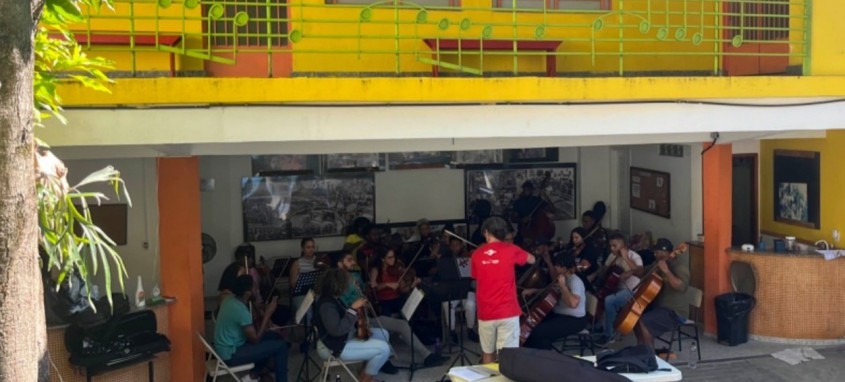 Espaço Cultural da Grota, em São Francisco, já capacitou centenas de alunos em seu Curso de Formação Musical - Foto: Divulgação Espaço Cultural da Grota, em São Francisco, já capacitou centenas de alunos em seu Curso de Formação Musical