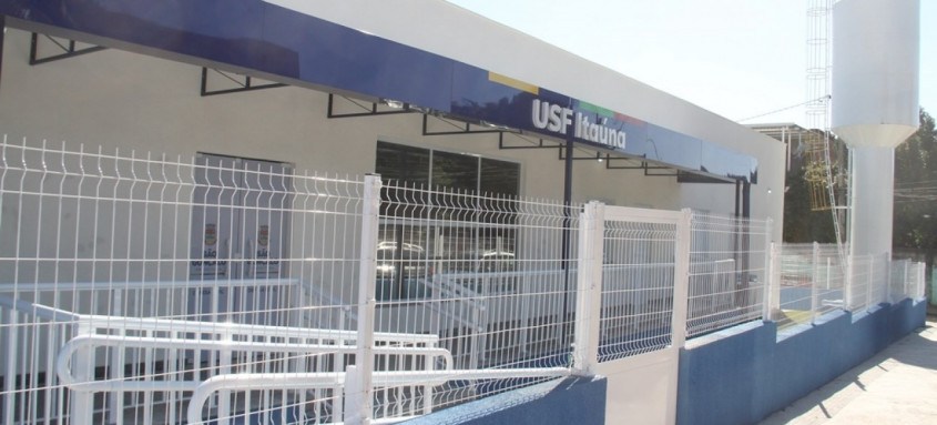 USF Itaúna terá mais de 16 salas de atendimento e serviços, além de banheiros - Foto: Fabio Guimarães/Divulgação USF Itaúna terá mais de 16 salas de atendimento e serviços, além de banheiros