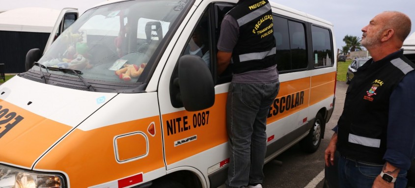 Objetivo é manter a segurança dos usuários dos transportes através da fiscalização dos veículos, documentos e estado de conservação dos mesmos - Foto: Alex Ramos/Divulgação Objetivo é manter a segurança dos usuários dos transportes através da fiscalização dos veículos, documentos e estado de conservação dos mesmos