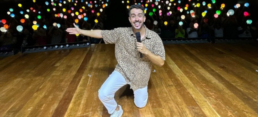 O comediante Ranther Melo será uma das atrações em agosto em São Gonçalo

