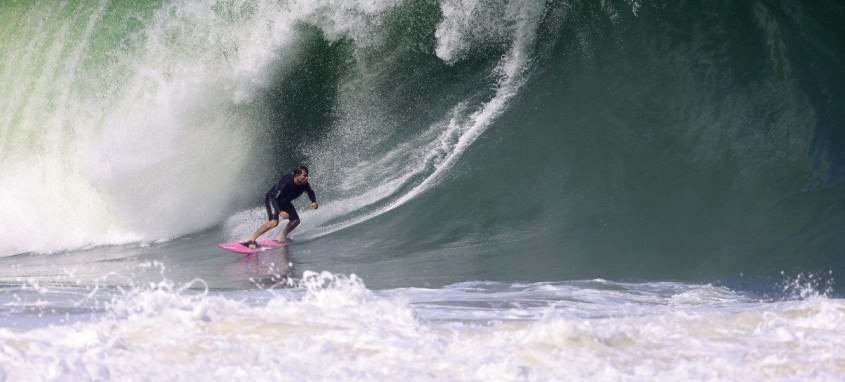 Sexta edição do Itacoatiara Big Wave acontece nesta quarta-feira a partir das 7h na Praia de Itacoatiara - Foto: Divulgação Sexta edição do Itacoatiara Big Wave acontece nesta quarta-feira a partir das 7h na Praia de Itacoatiara