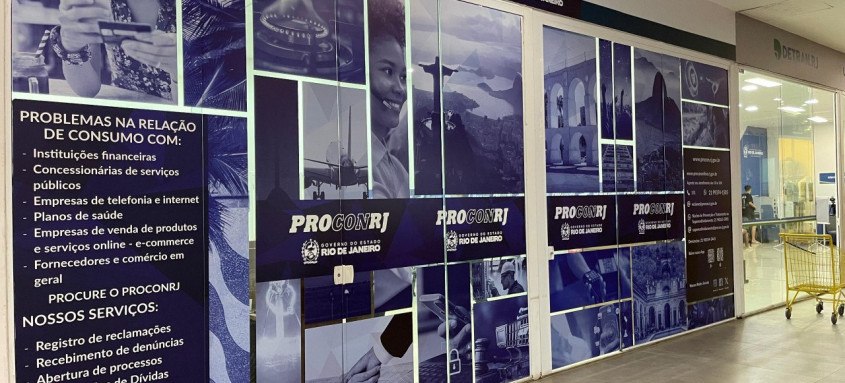 Novo posto do Procon-RJ é inaugurado dentro do Shopping Aerotown, na Barra da Tijuca - Foto: Divulgação/Procon-RJ Novo posto do Procon-RJ é inaugurado dentro do Shopping Aerotown, na Barra da Tijuca