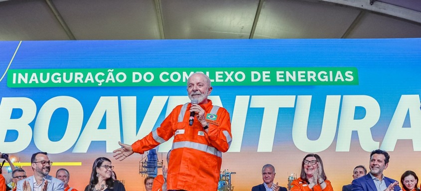 Antigo Complexo Petroquímico do Rio de Janeiro (Comperj), agora rebatizado de Complexo de Energias Boaventura, teve 1ª unidade inaugurada hoje pelo presidente Lula - Foto: Ricardo Stuckert/PR Antigo Complexo Petroquímico do Rio de Janeiro (Comperj), agora rebatizado de Complexo de Energias Boaventura, teve 1ª unidade inaugurada hoje pelo presidente Lula