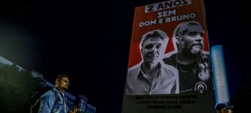 Indigenista Bruno Pereira e do jornalista britânico Dom Phillips foram assassinados em 2022 - Foto: Joédson Alves/Agência Brasil Indigenista Bruno Pereira e do jornalista britânico Dom Phillips foram assassinados em 2022