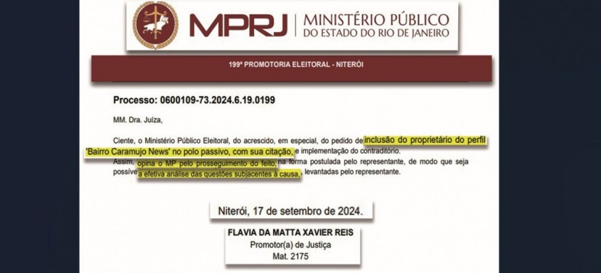 MP Eleitoral torna réu subsecretário de Rodrigo Neves por Fake News 
