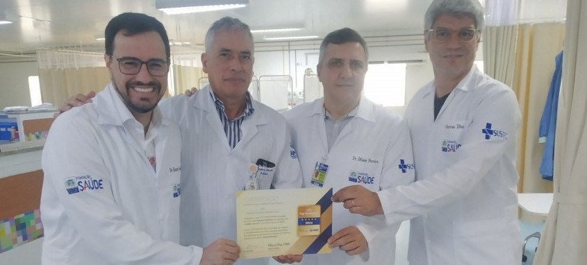 Hospital Estadual Azevedo Lima, no Fonseca, recebeu a certificação UTI Top Performer 2024 - Foto: Marlon Prado/Divulgação Hospital Estadual Azevedo Lima, no Fonseca, recebeu a certificação UTI Top Performer 2024