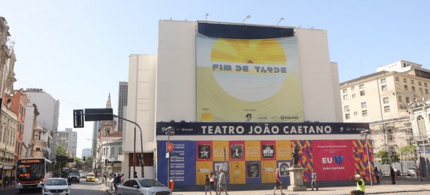 Teatro João Caetano, no Centro do Rio, passa por ampla reforma e será reaberto ao público até o fim do ano - Foto: Leonardo Ferraz/Sececrj Teatro João Caetano, no Centro do Rio, passa por ampla reforma e será reaberto ao público até o fim do ano